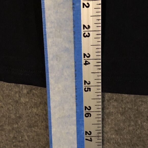 Carmen Marc Top Womans S Valvo Black Sleeveless Gold Chain-Pearls Neckline Chic - Picture 6 of 7